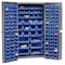 Global Industrial Bin Cabinet, 38 in W, 72 in H, 24 D 662147BL - alternate 3